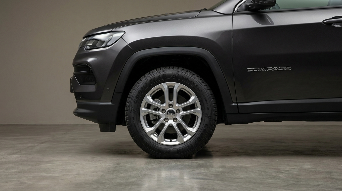 Pneu Original do Jeep Compass: Medidas e Opções por Versão