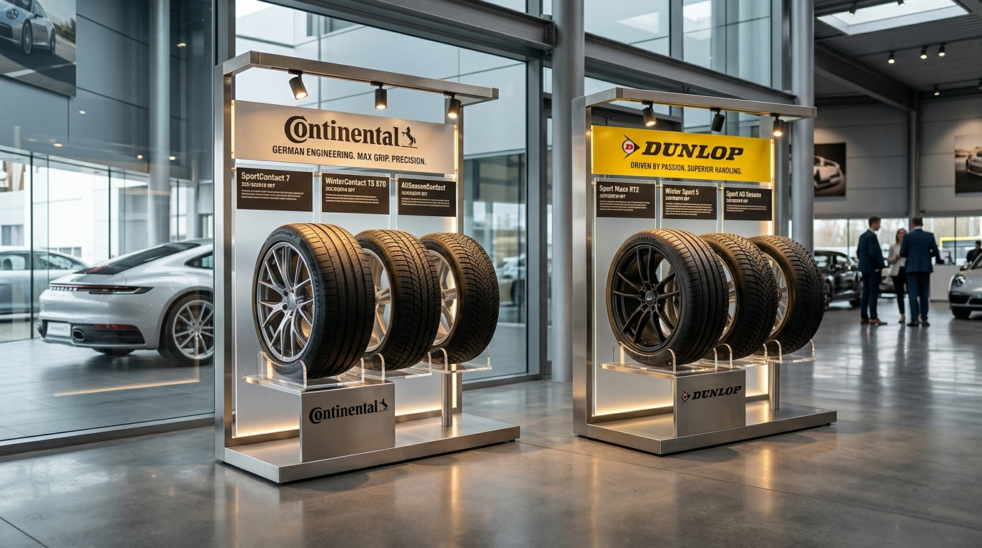 Continental ou Dunlop: Qual Pneu é Melhor Atualmente?