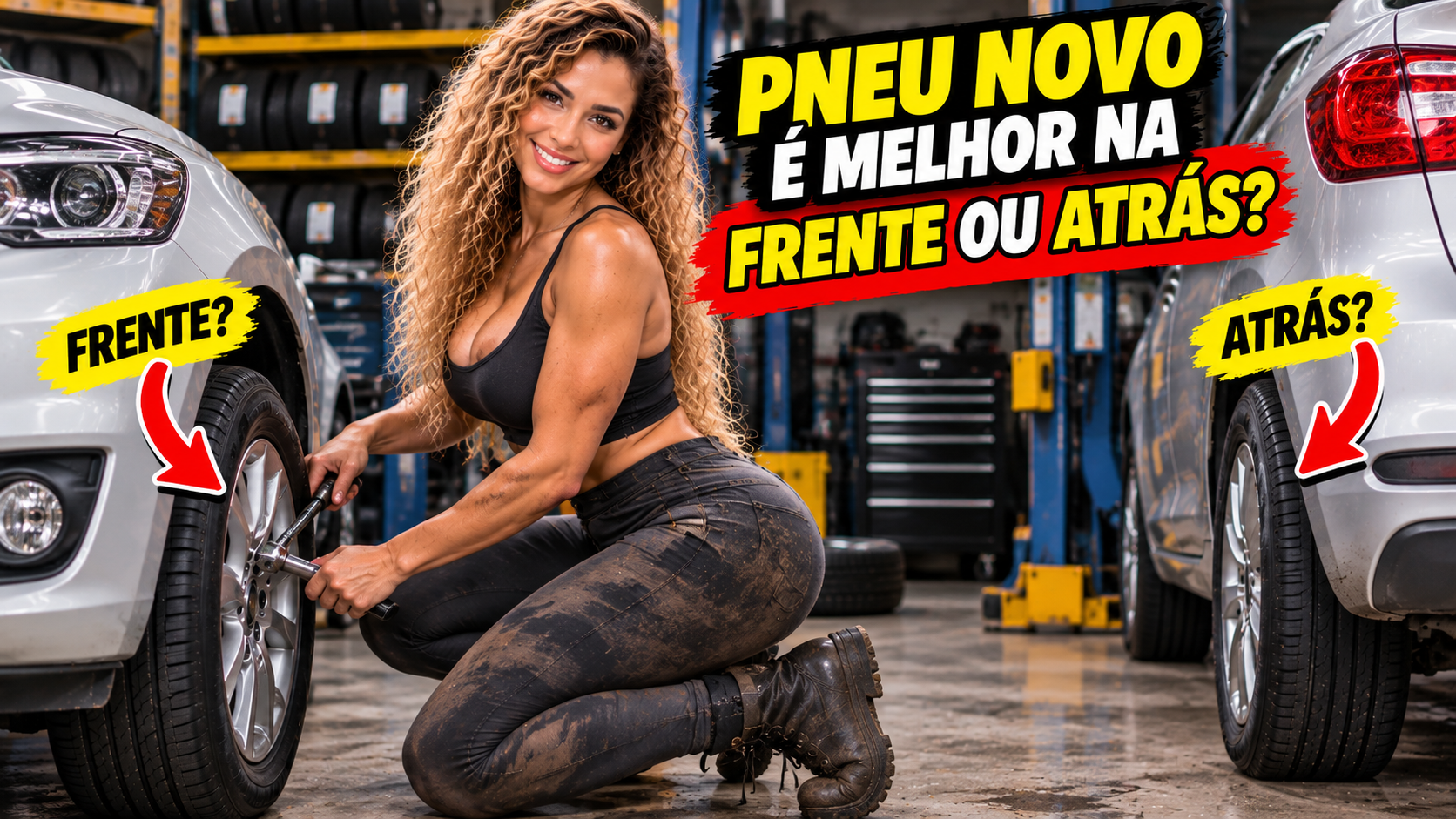 Pneu Novo na Frente ou Atrás? Saiba Onde Instalar